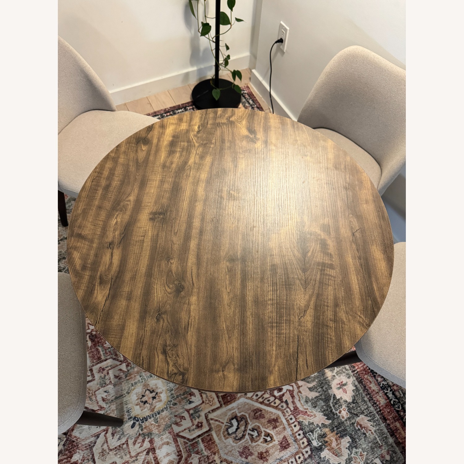 Wayfair Dark Brown Wood Dining Table - image-2