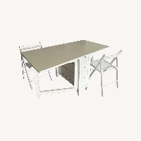 IKEA Folding Table With 2 Chairs