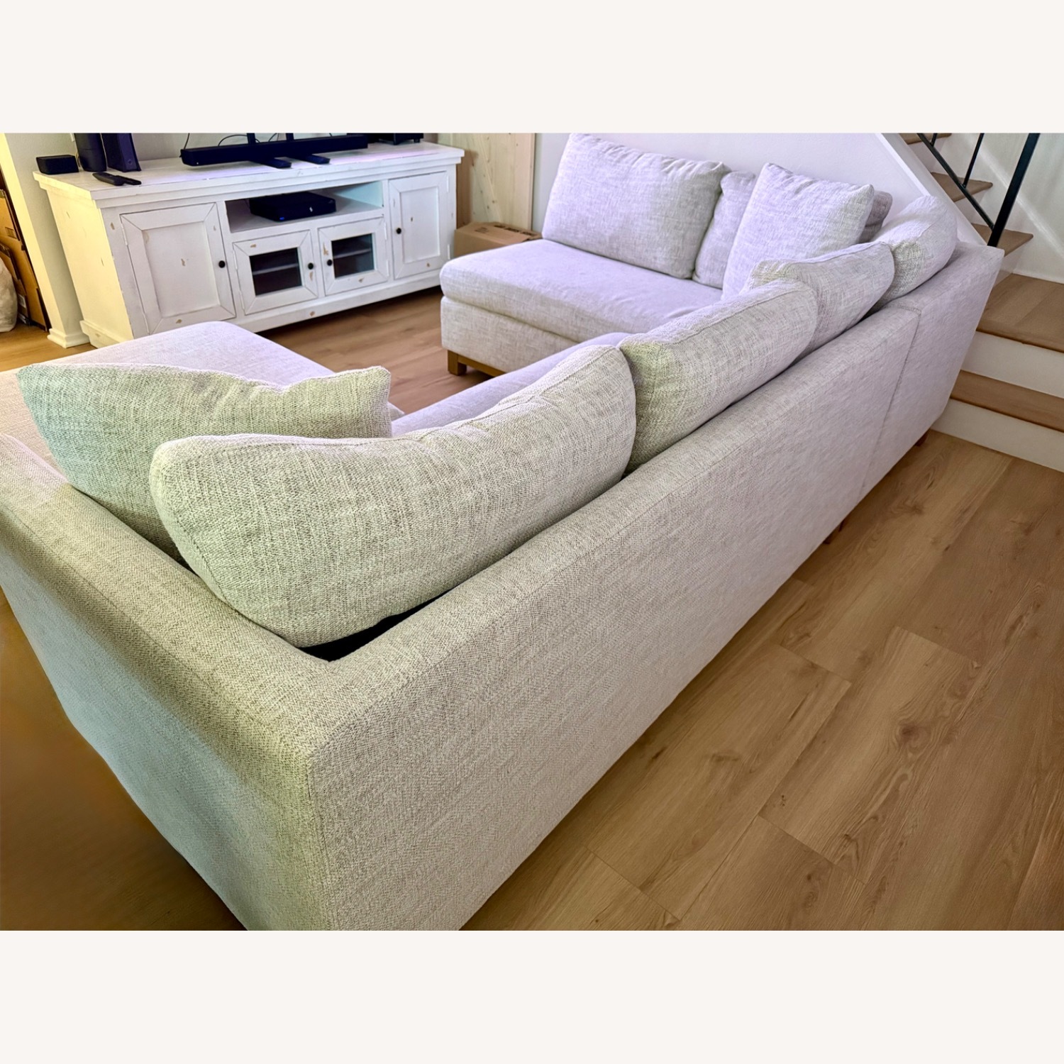 **Alder & Tweed Clayton Sectional with Ottoman - image-4