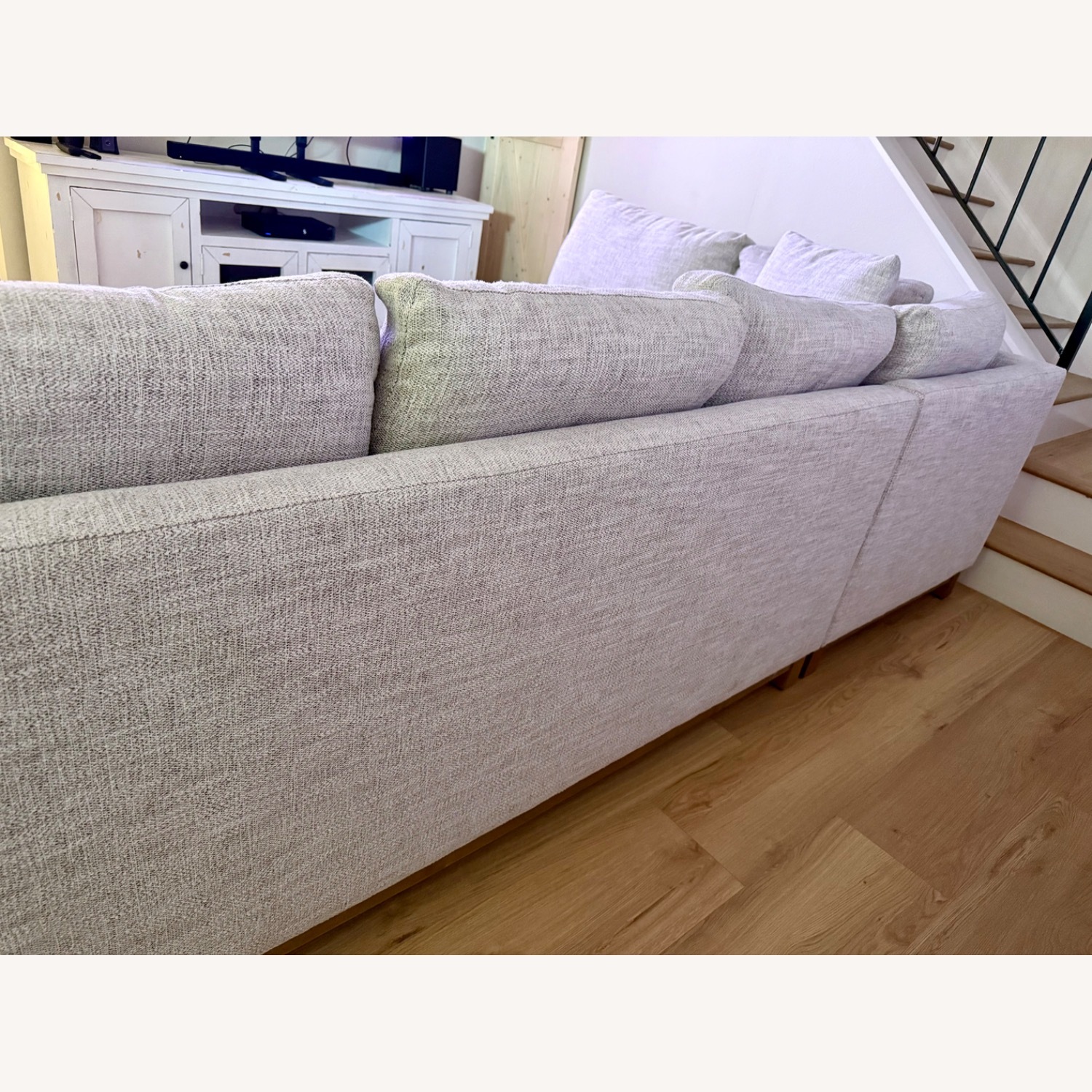 **Alder & Tweed Clayton Sectional with Ottoman - image-1