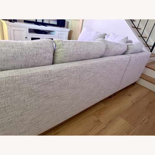 Used **Alder & Tweed Clayton Sectional with Ottoman for sale on AptDeco