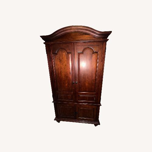 Used Hamilton Heritage Dark Brown Armoire for sale on AptDeco
