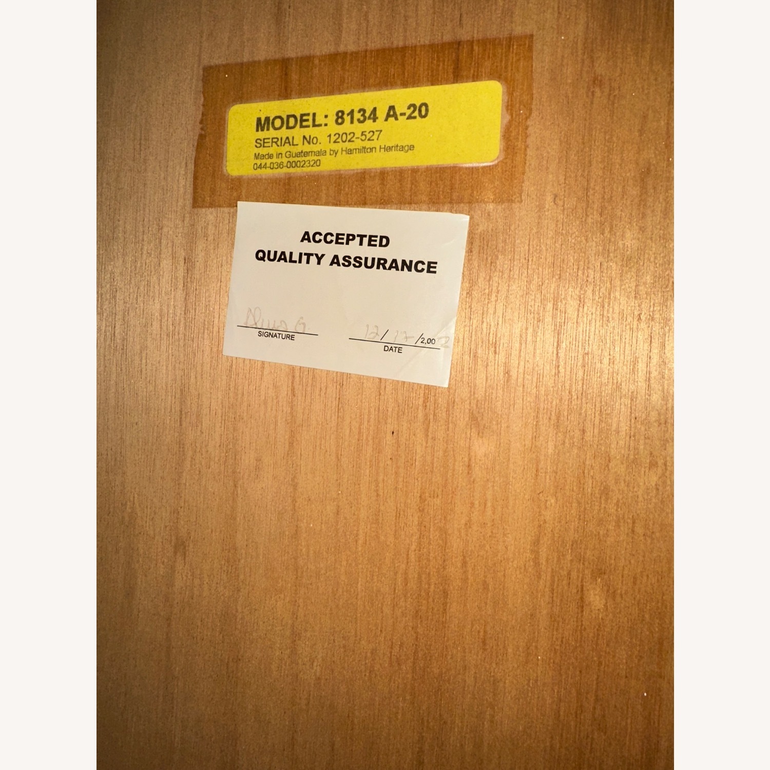 Hamilton Heritage Dark Brown Armoire - image-6