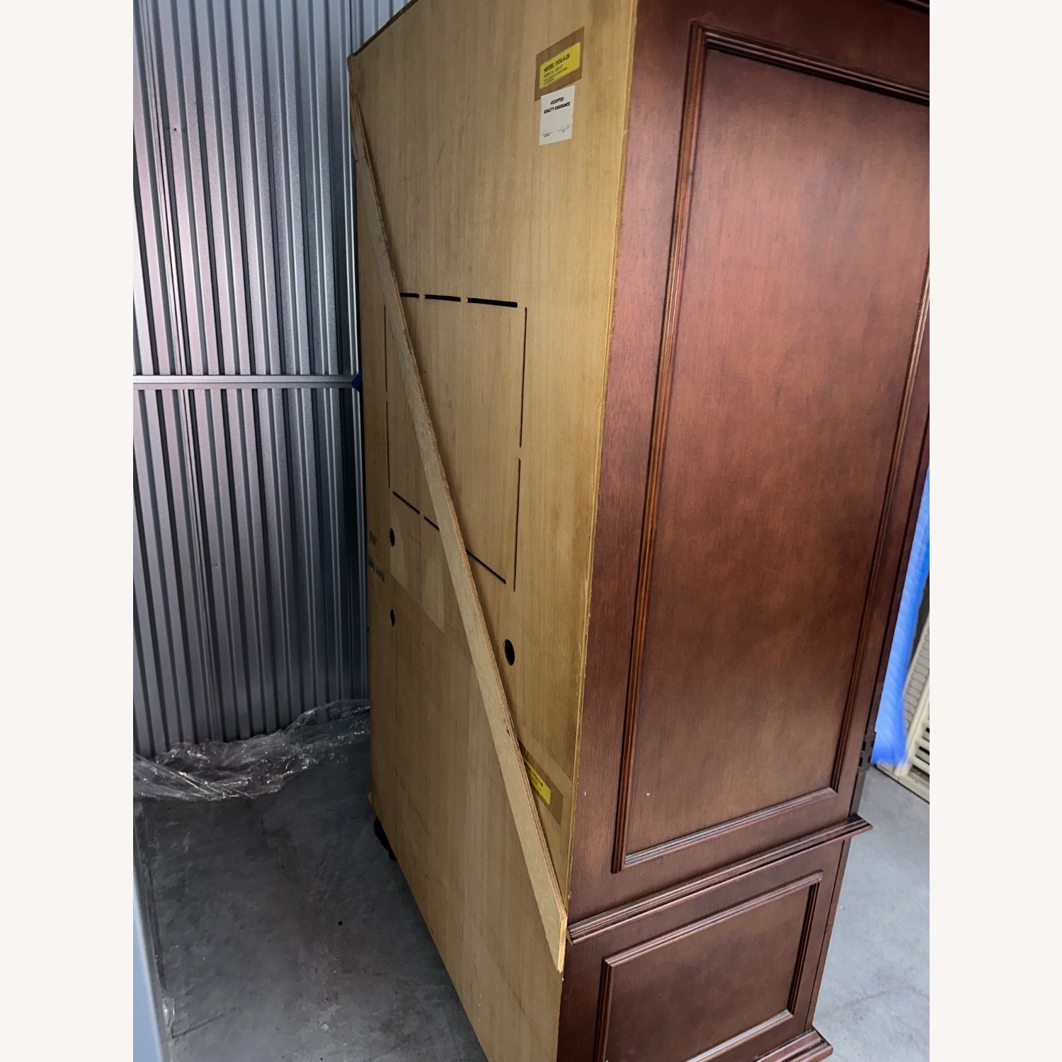 Hamilton Heritage Dark Brown Armoire - image-2