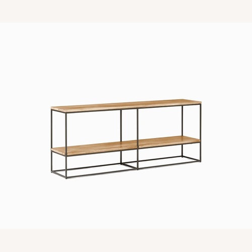 Used West Elm Streamline Media Console 80” for sale on AptDeco