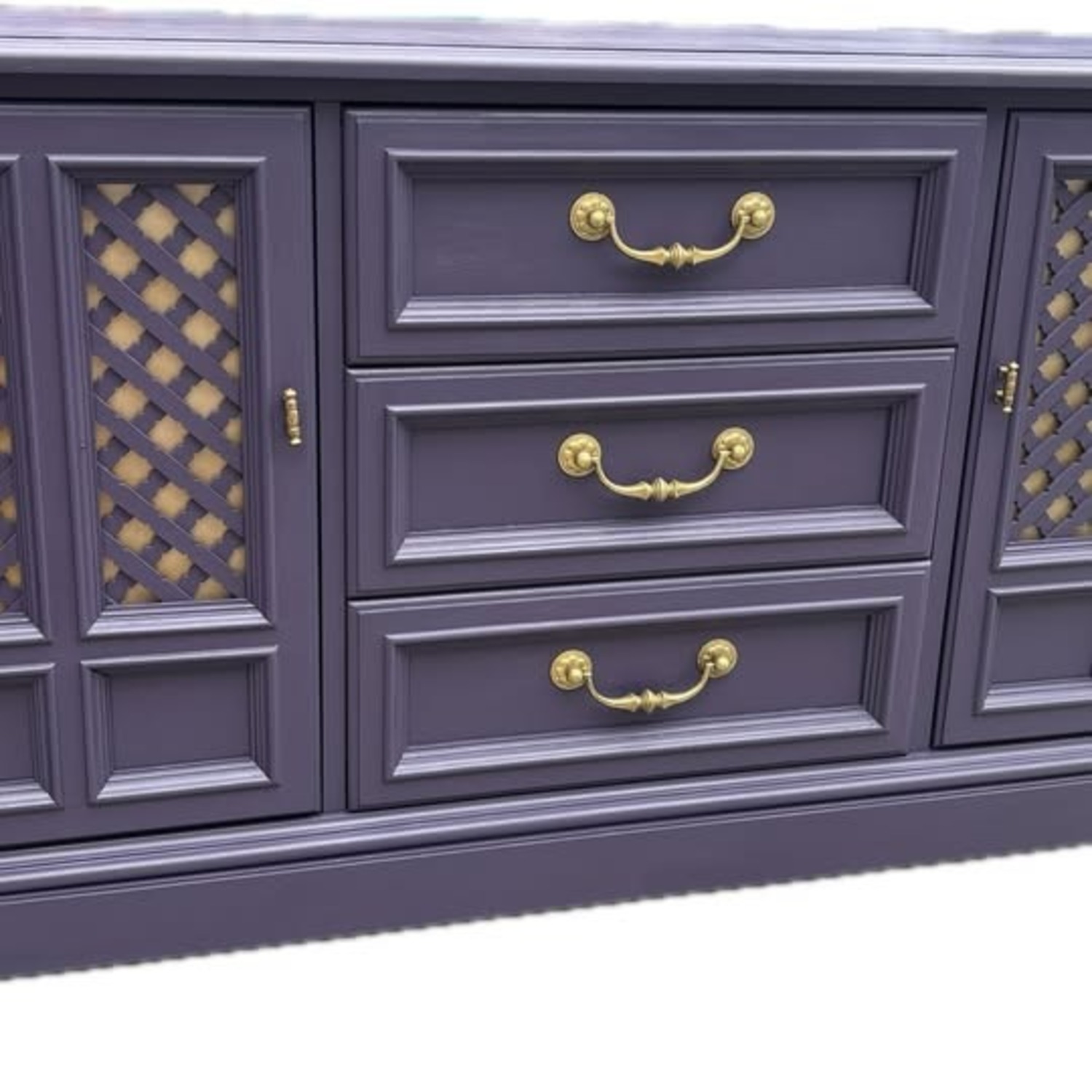 Drexel Esperanto Purple Wood Sideboard - image-5