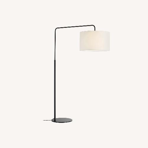 Used Room & Board Light Gray Metal Floor Lamp for sale on AptDeco