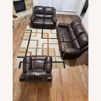 Ashley Furniture Dark Brown 3+ Seater Sofa