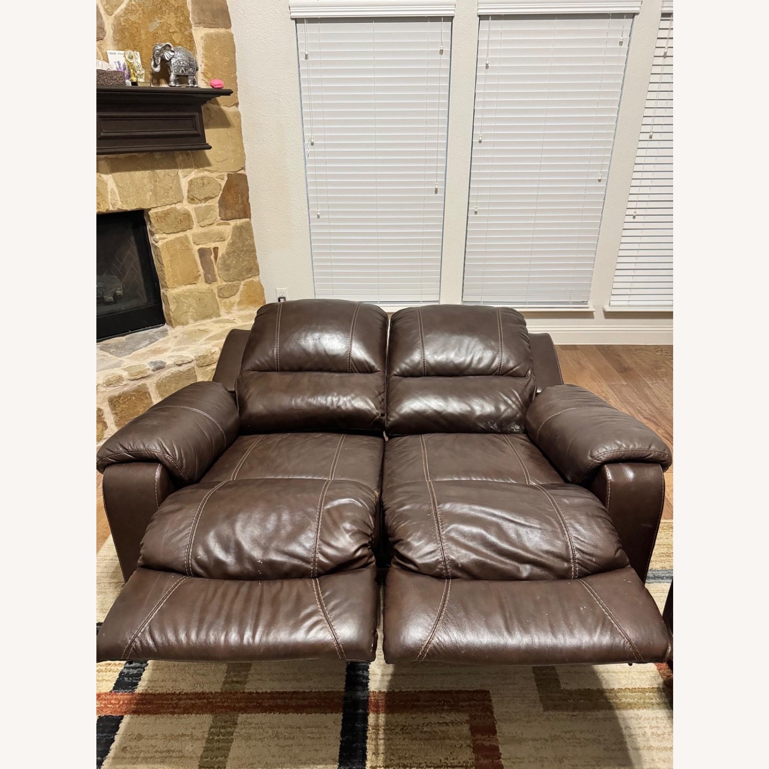 Ashley Furniture Dark Brown 3+ Seater Sofa - image-4