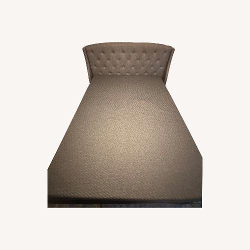 Used Tuft & Needle Light Gray Queen Bed for sale on AptDeco