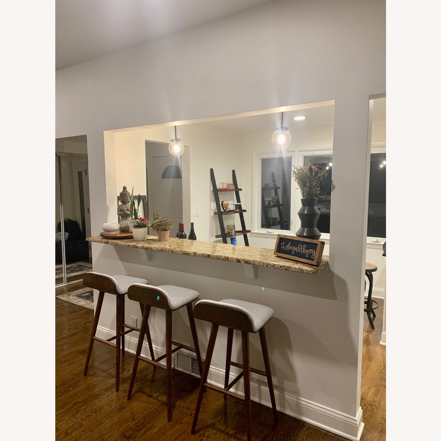 Article Light Gray Bar Stools - image-1