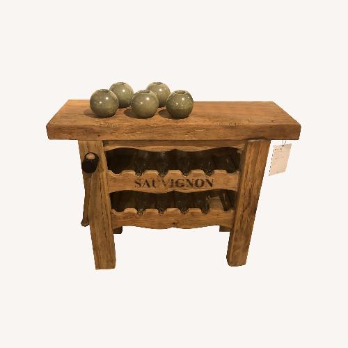 Used Arhaus Wine Rack for sale on AptDeco