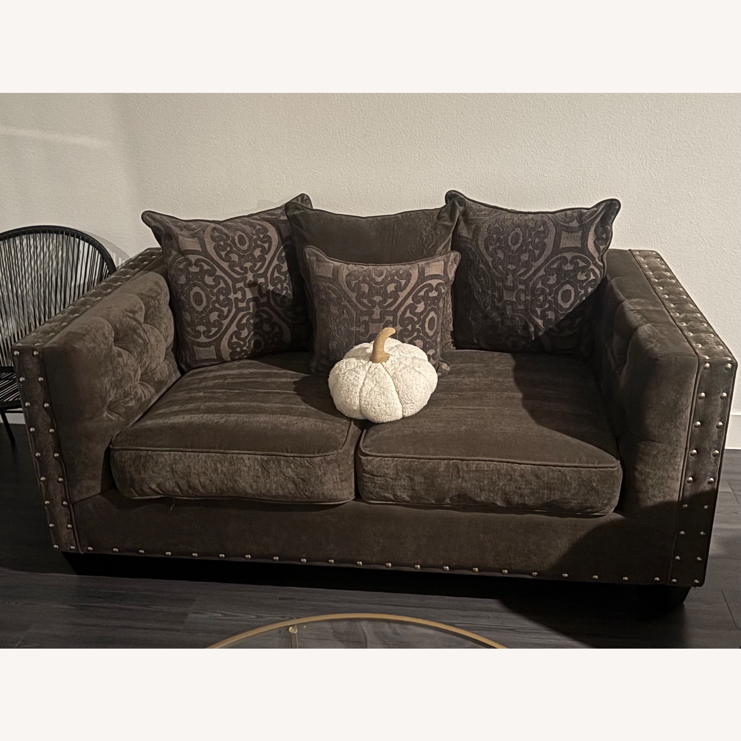 Ashley Dark Gray Sofa - image-5