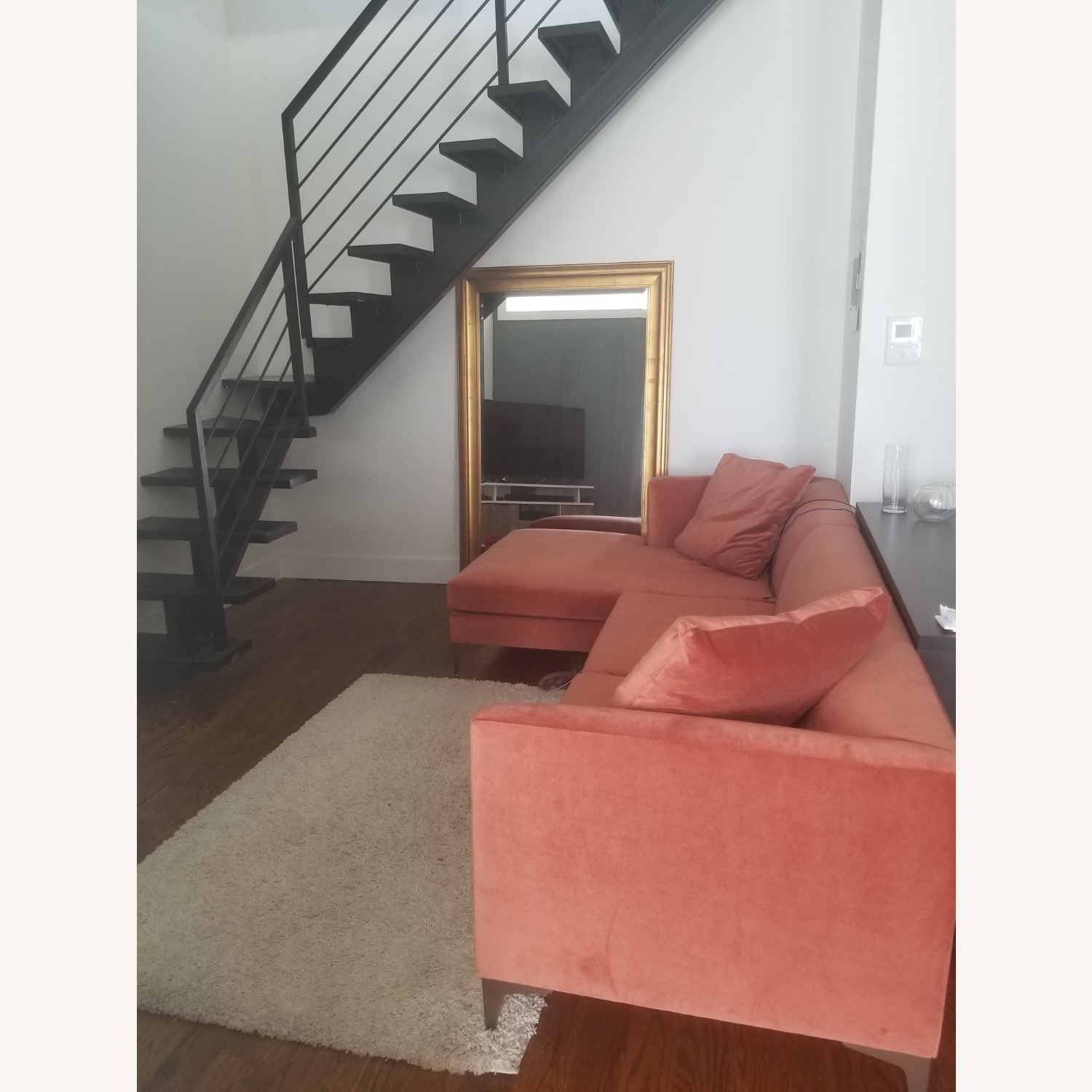 Room & Board Performance Velvet 2 Piece Sectional - image-2