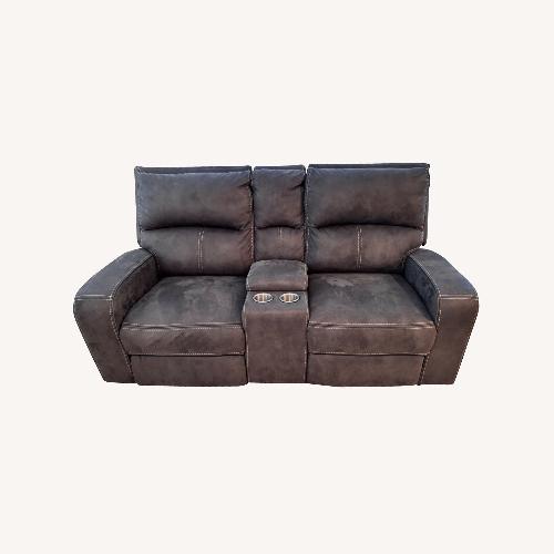 Used Value City Furniture Dark Gray 2 Piece Sectional for sale on AptDeco