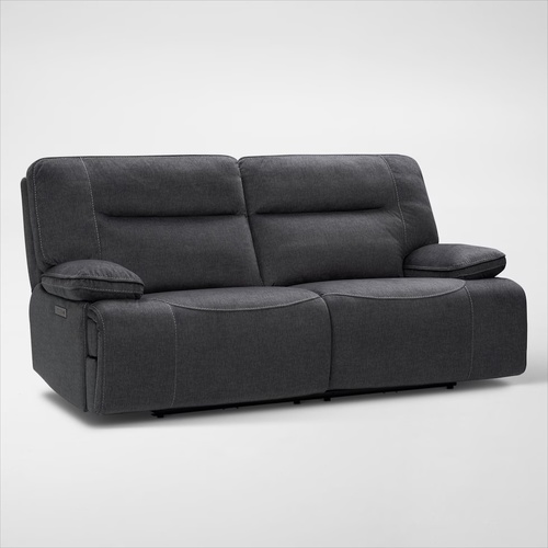 Used Value City Furniture Dark Gray 2 Piece Sectional for sale on AptDeco
