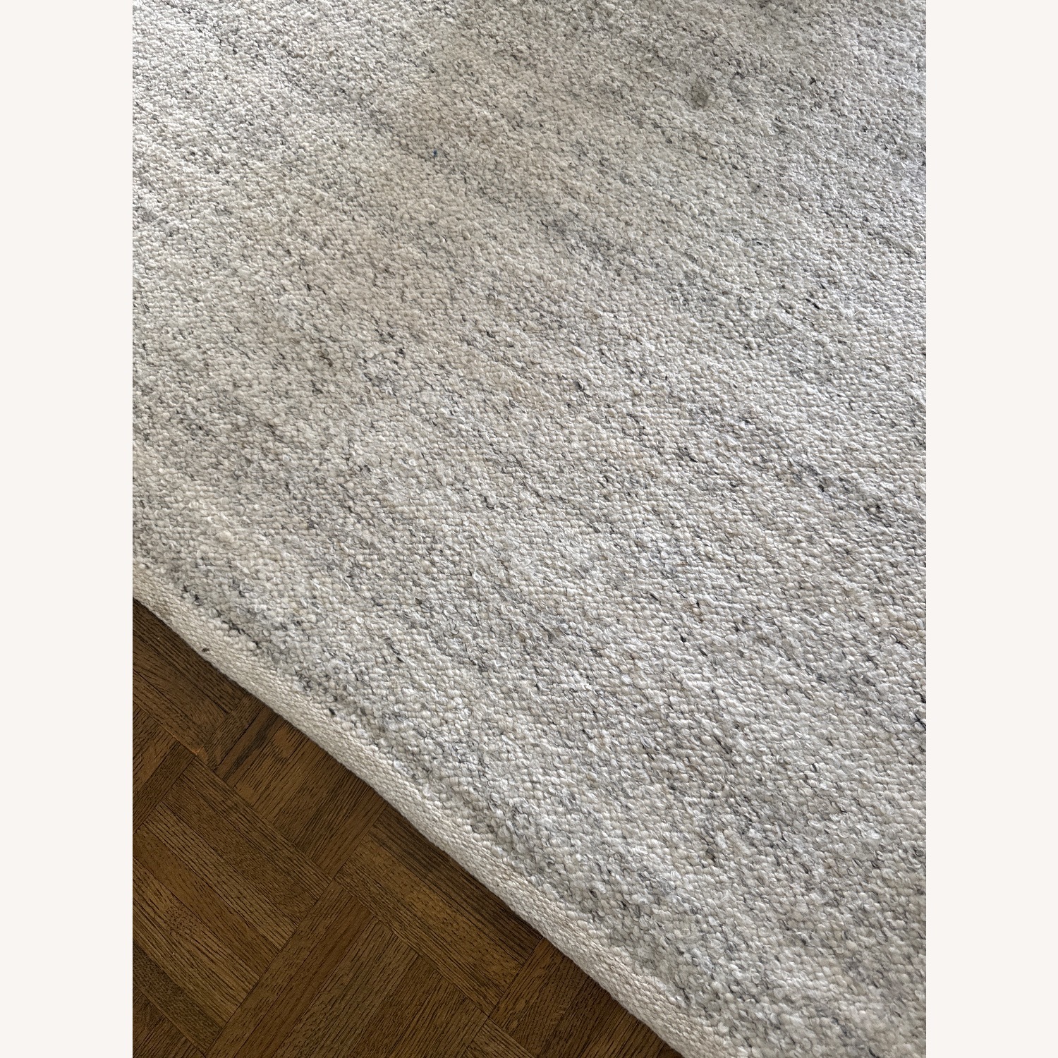 Article Hurley White Fabric Area Rug 8' x 10' - image-3