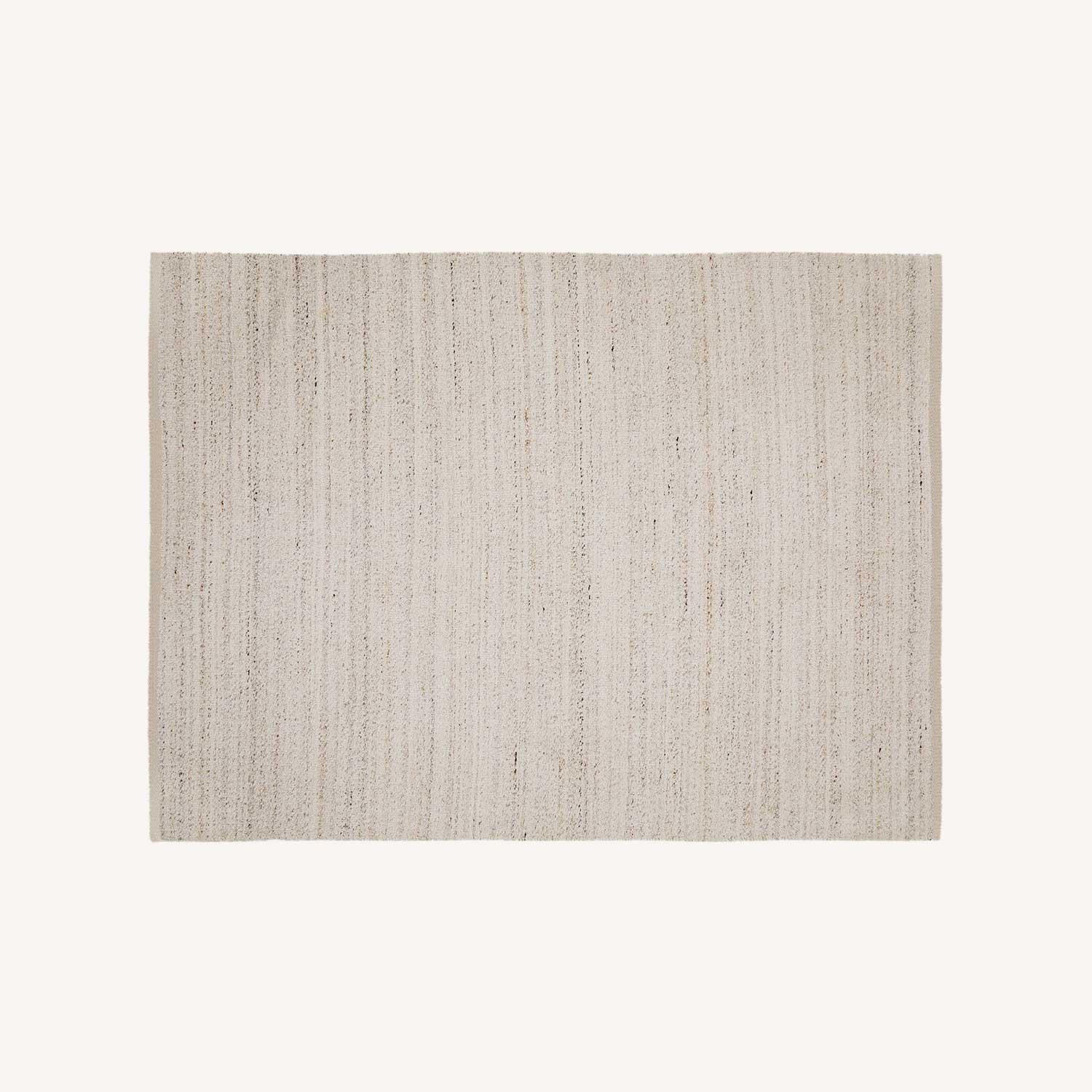 Article Hurley White Fabric Area Rug 8' x 10' - image-0