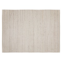 Article Hurley White Fabric Area Rug 8' x 10'