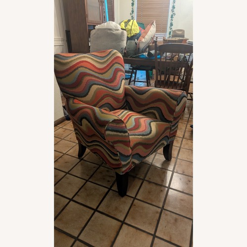 Used Rooms To Go Linen Armchair for sale on AptDeco