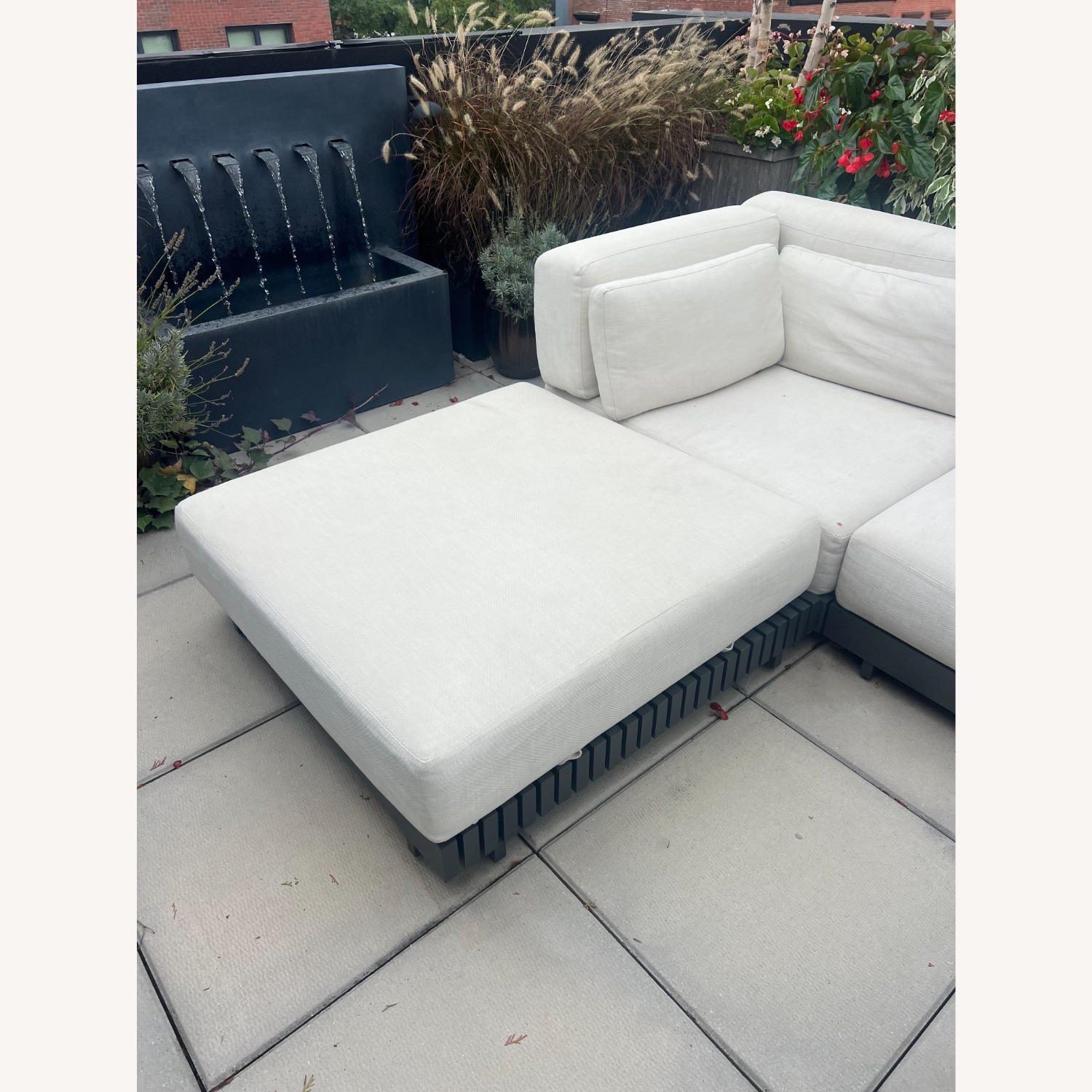 Restoration Hardware White Patio Furniture - image-7