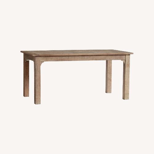Used Pottery Barn Thalia Dining Table & Bench for sale on AptDeco