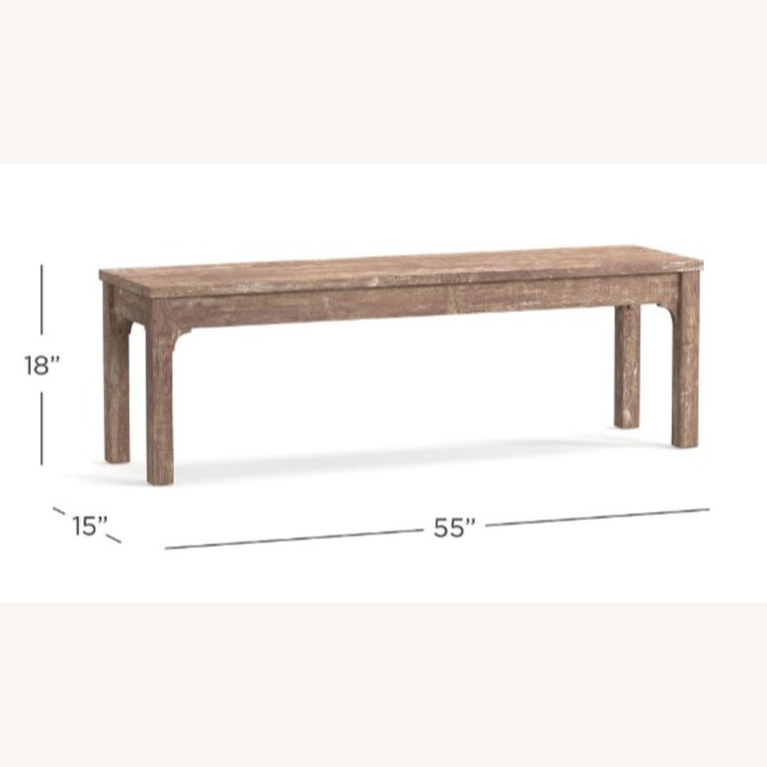 Pottery Barn Thalia Dining Table & Bench - image-4