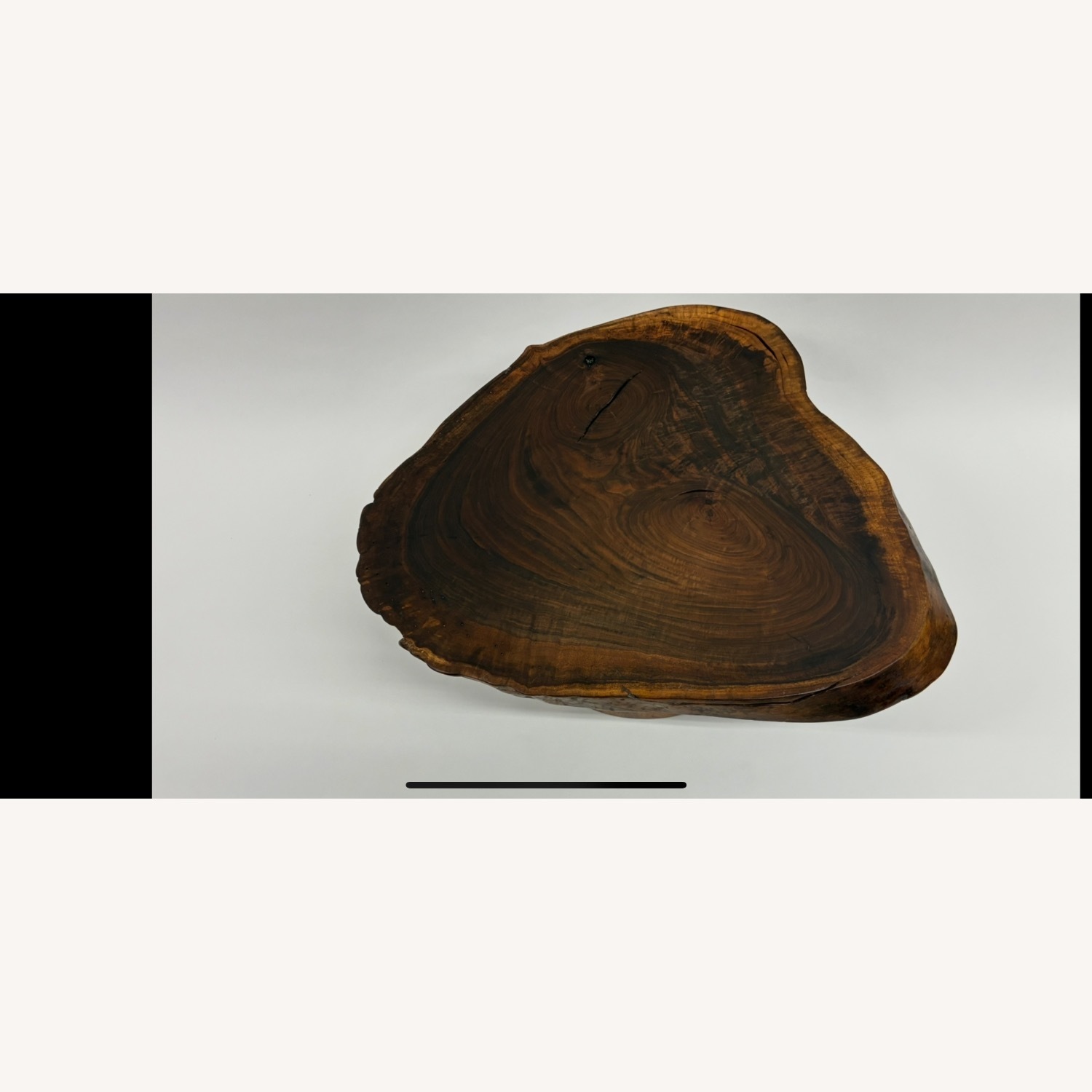 Live Edge Black walnut Wood Coffee Table - image-2