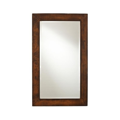 Used Pottery Barn Silver Metal Wall Mirror for sale on AptDeco