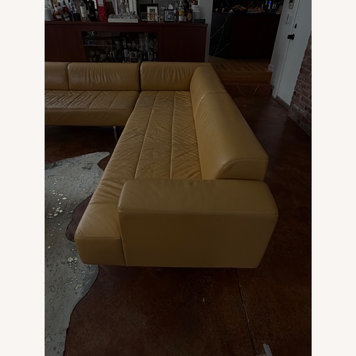 Used Poltrona Frau Yellow 3+ Piece Sectional for sale on AptDeco