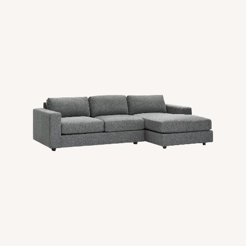 Used West Elm Urban 2-Piece Sectional  for sale on AptDeco