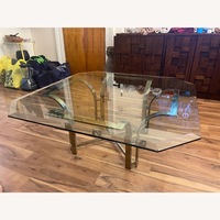 Gold Mid Century Coffee Table
