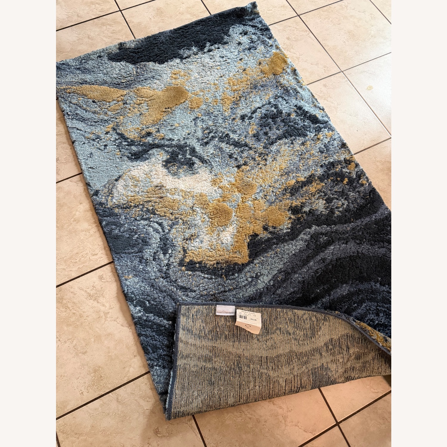 Abstract Multicolor Contemporary Area Rug - image-5