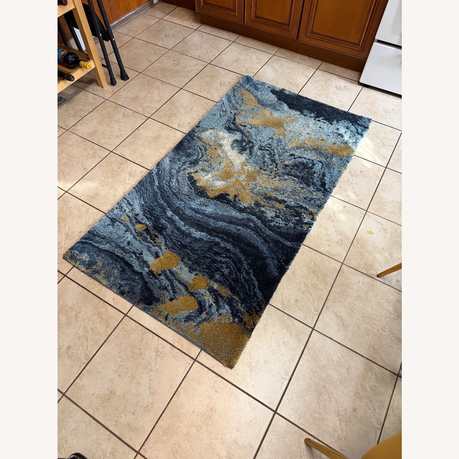 Abstract Multicolor Contemporary Area Rug - image-3