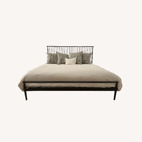 Used Ethan Allen Emmet King Bed for sale on AptDeco