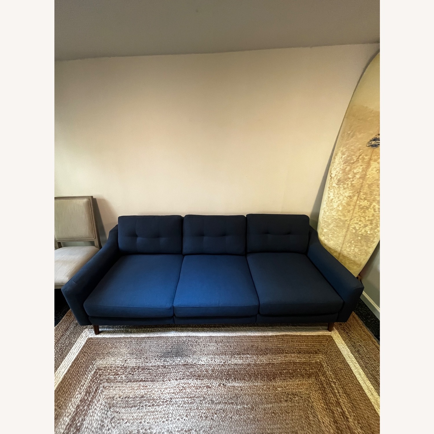 Burrow Nomad Blue 2 Piece Sectional - image-2