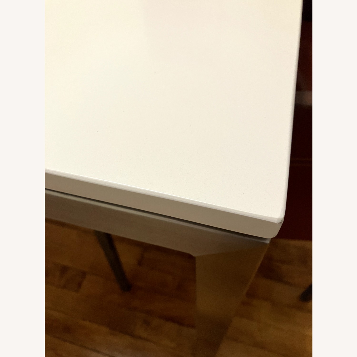 Room & Board Parsons Table, White Quartz - image-4