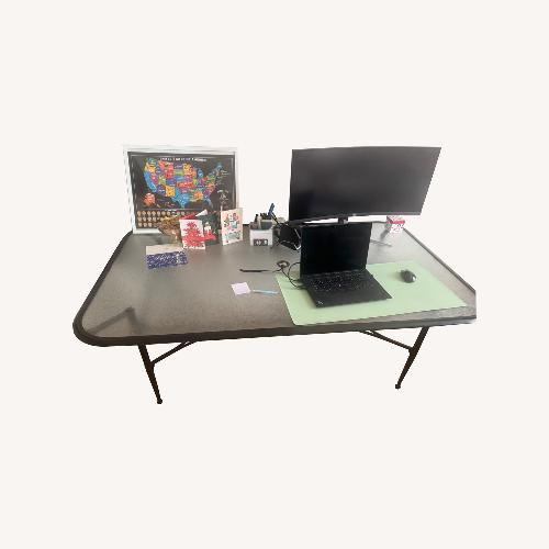 Used Transparent Dining Table for sale on AptDeco