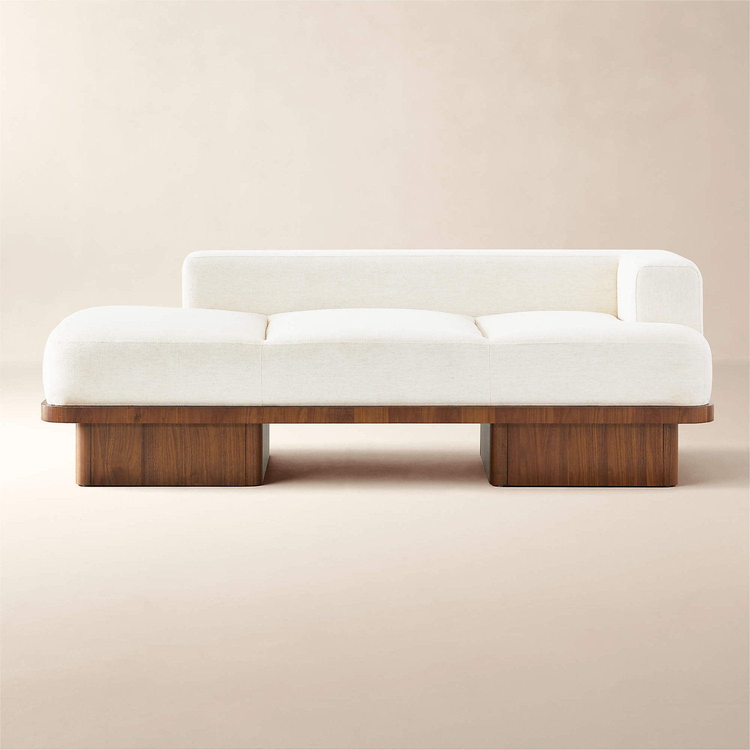 CB2 Serafin 81" Snow White Performance Fabric Daybed - image-7