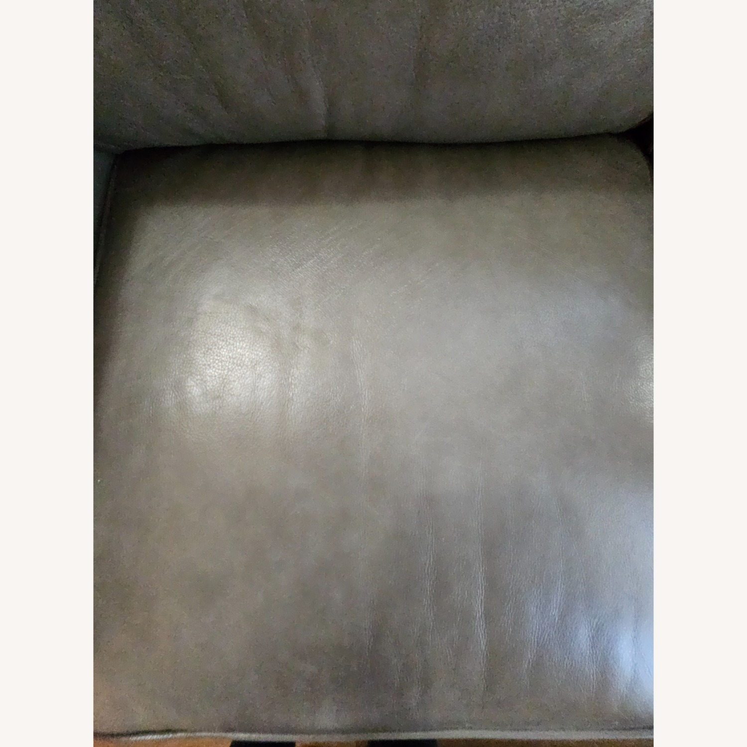 Macy's Bradyn 89" Leather Sofa - image-3