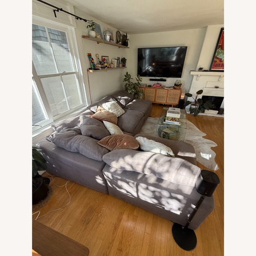 Used Restoration Hardware 4 Piece Cloud Couch for sale on AptDeco