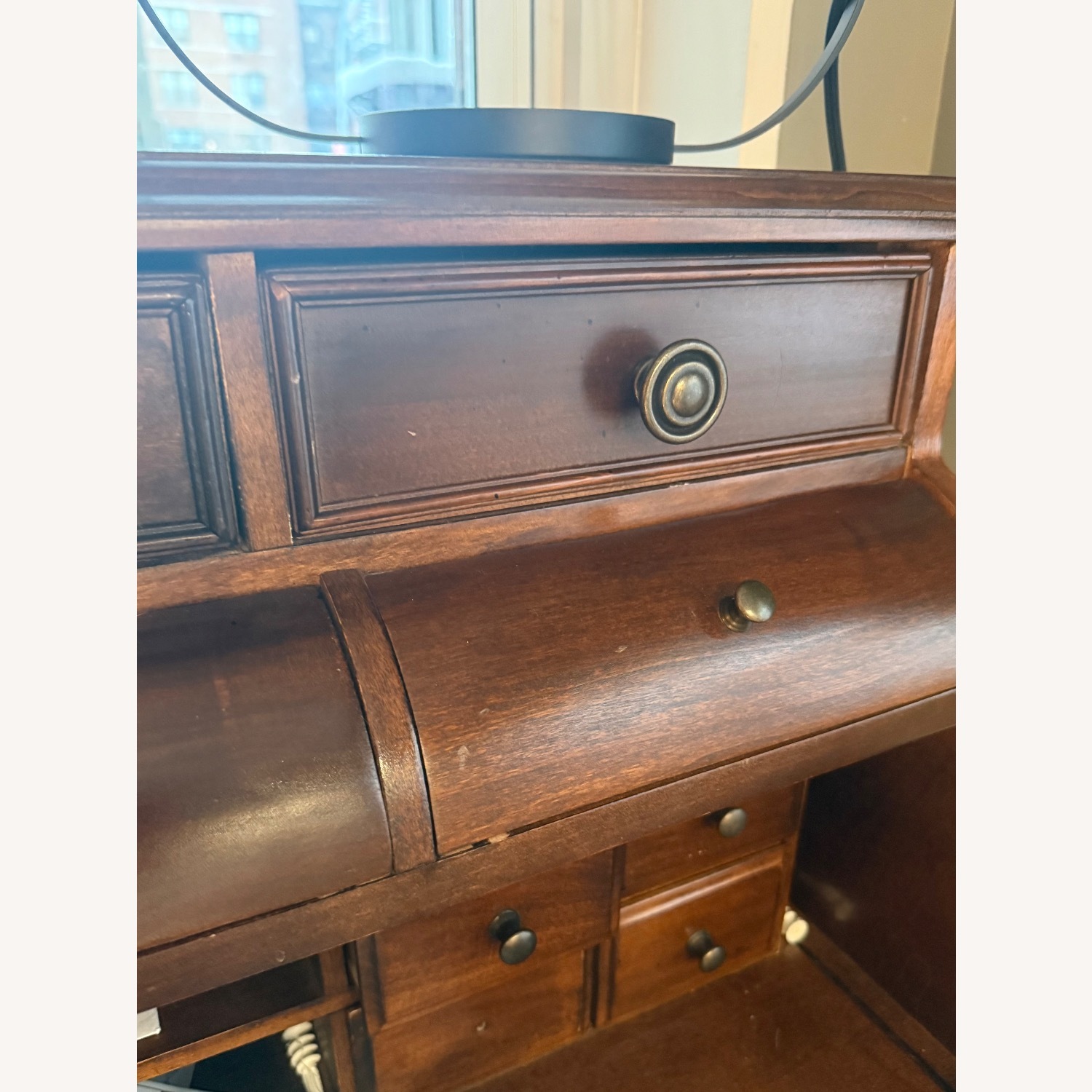 Mid Century English Revival Desk - image-2