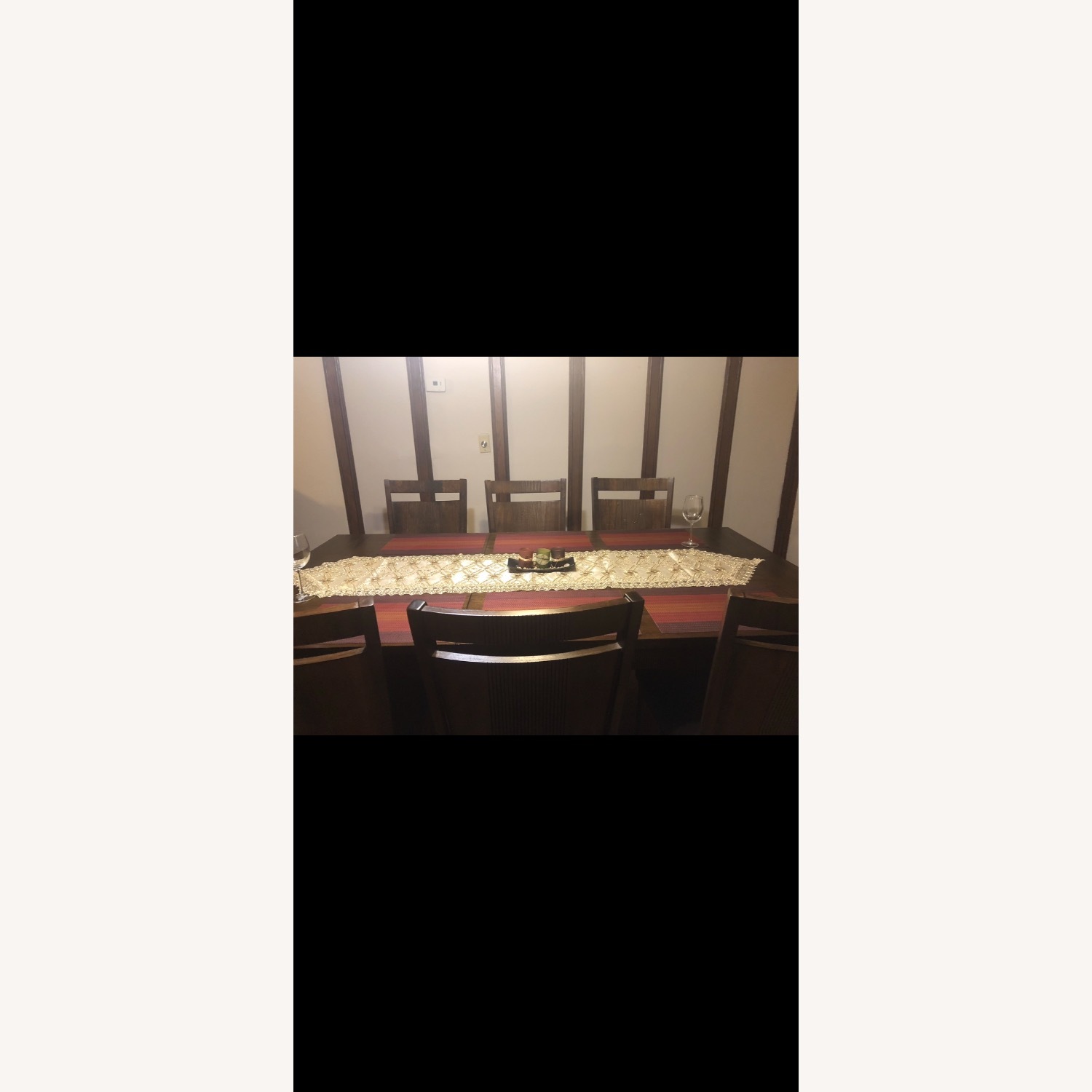 Plaza Walnut Dining Set - image-1