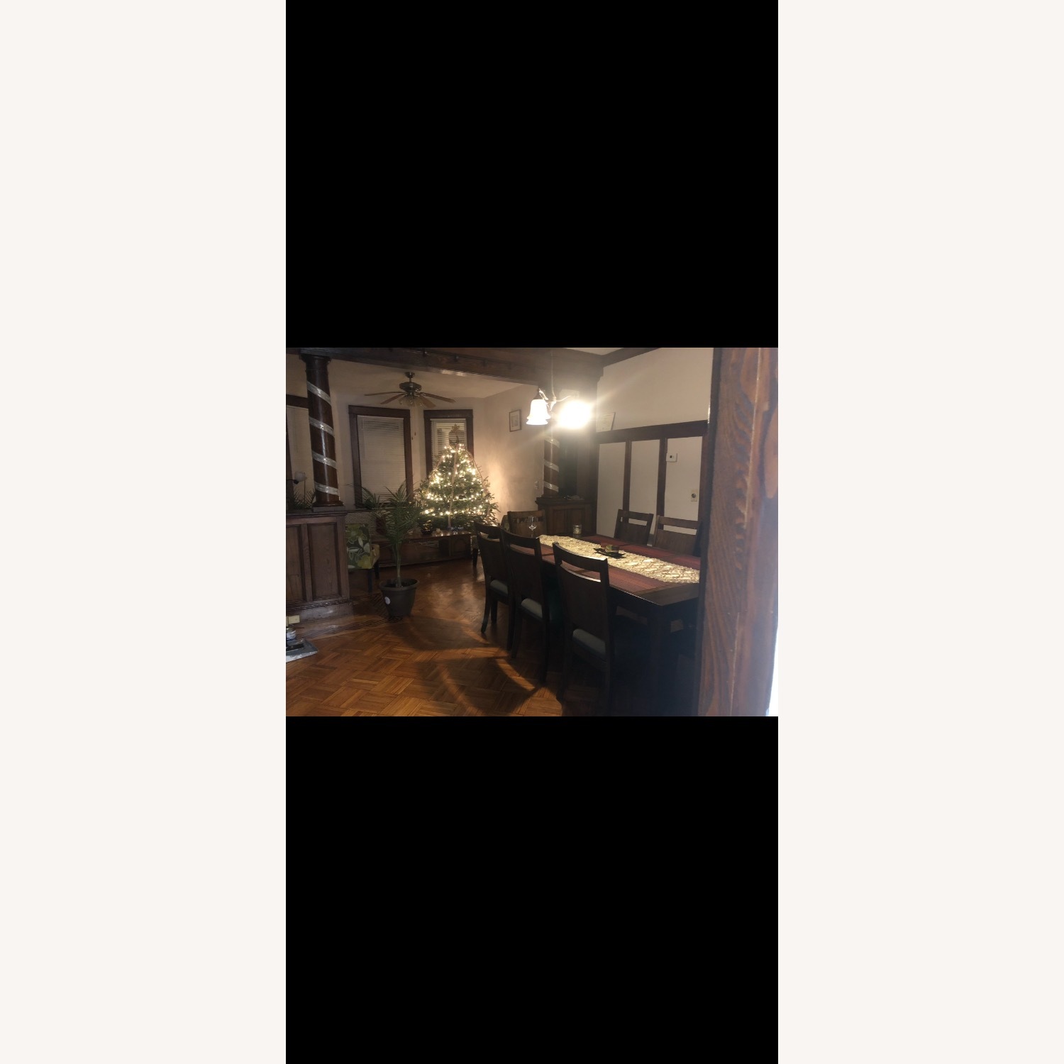 Plaza Walnut Dining Set - image-2