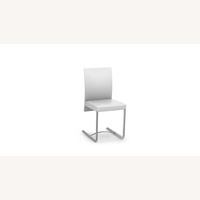 Roche Bobois Amplitude White Dining Chairs