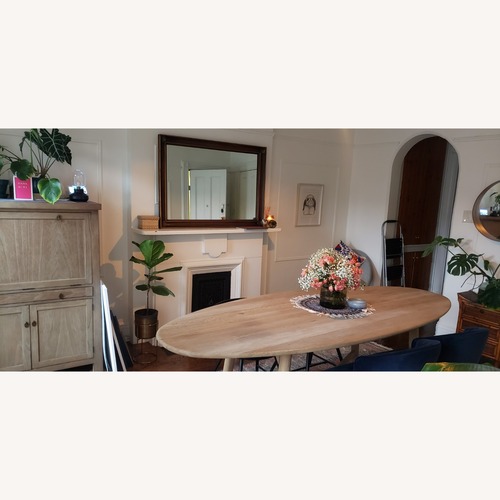 Used Restoration Hardware Light Brown Dining Table for sale on AptDeco