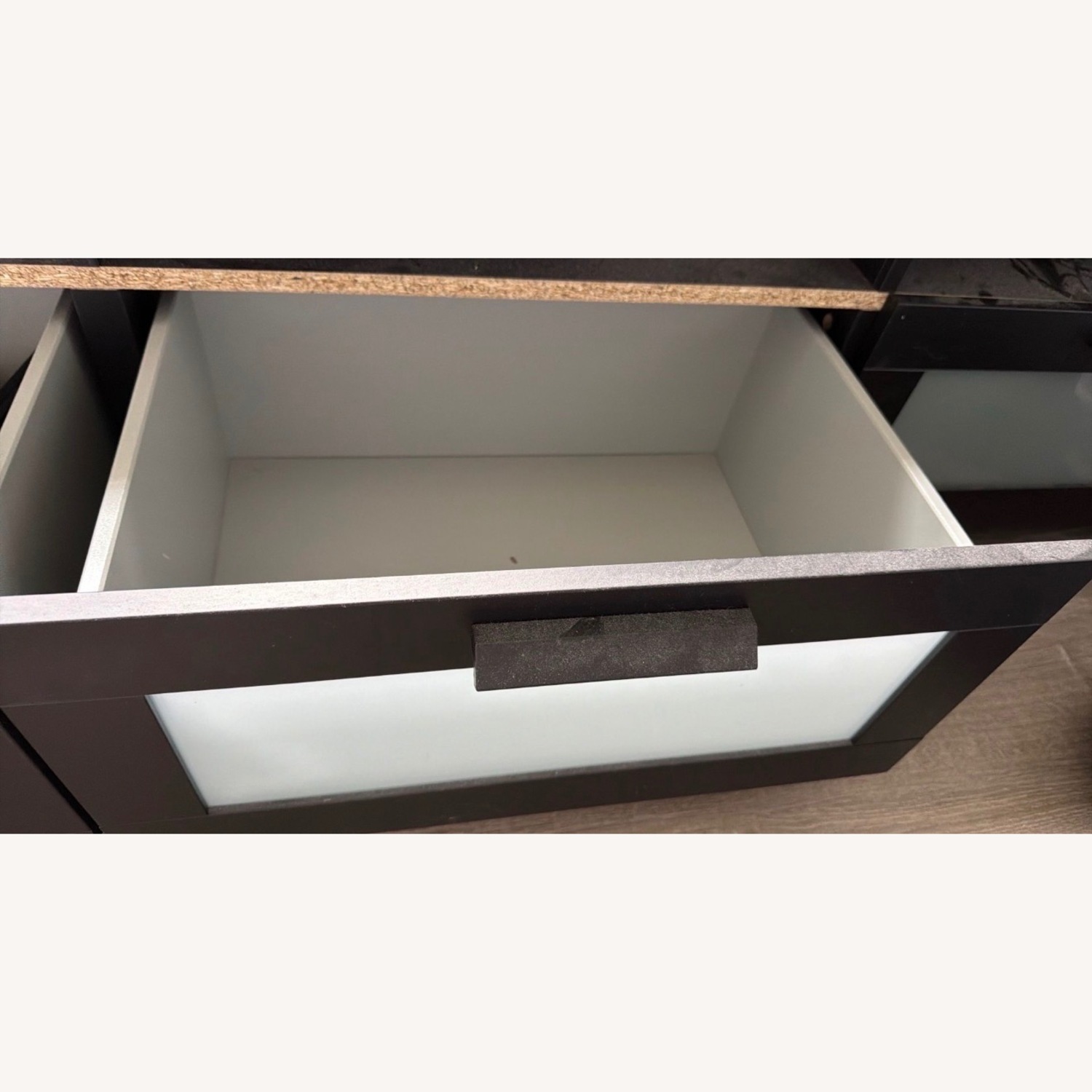 IKEA Black Wood Media Storage - image-3