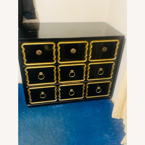 Used Vintage/Antique Black Lacquer Dresser for sale on AptDeco