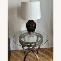 Gold Metal Side Tables