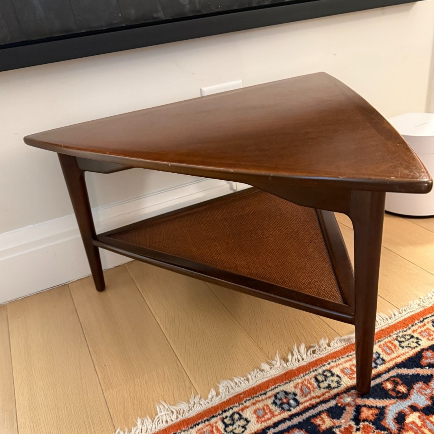 Bloomingdale's Dark Brown Wood Coffee Table - image-2